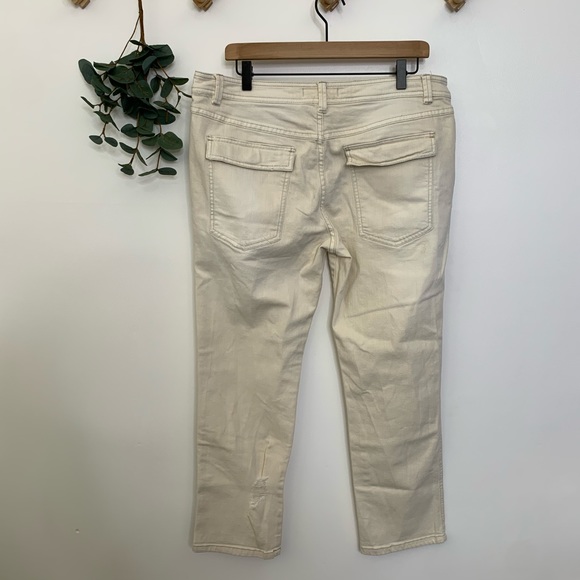 Free people distressed mountaineer button fly jean - Picture 6 of 8